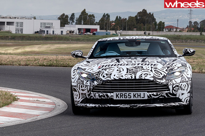 Aston -Martin -DB11-front -driving