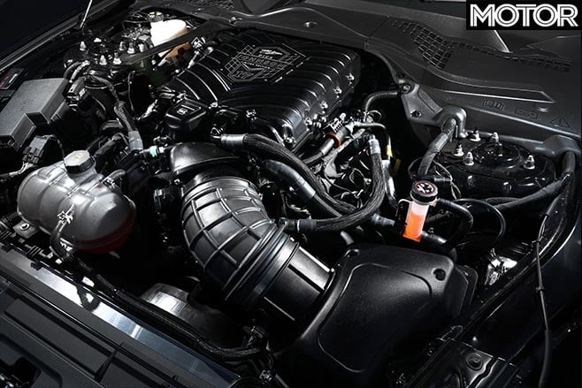 Mustang Dick Johnson Limited Edition engine