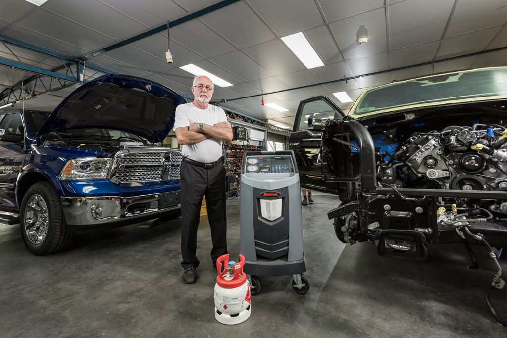 BOC air conditioning gas