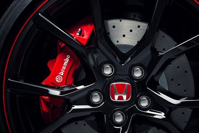 2018 Honda Civic Type R wheels
