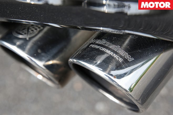 Walkinshaw exhaust