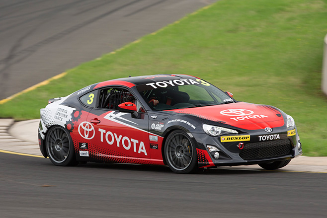 Toyota 86 Racing dark grey