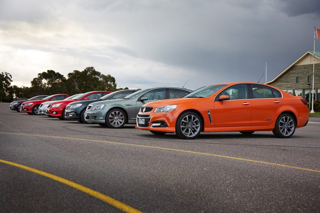 Holden VF Commodore range