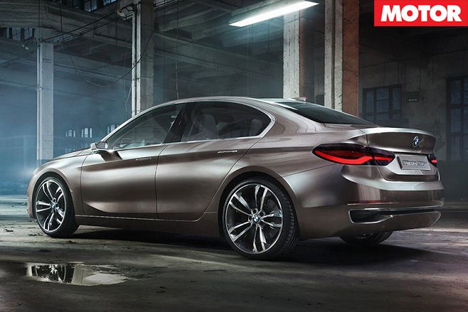 BMW Compact Sedan Concept side