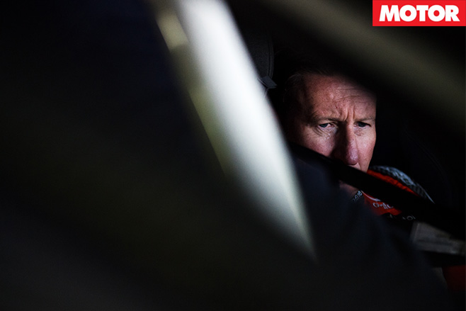Skaife driving