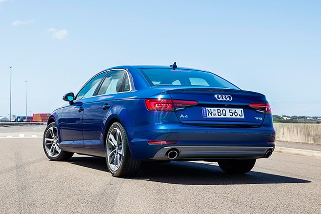 Audi A4 rear