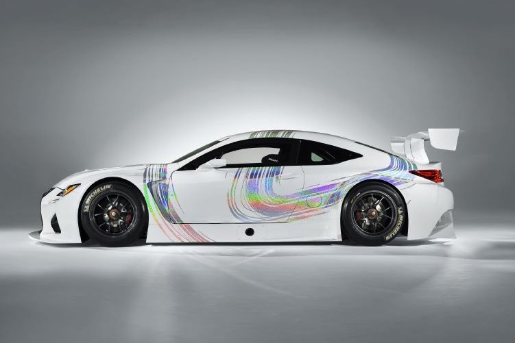 Lexus RC F race car
