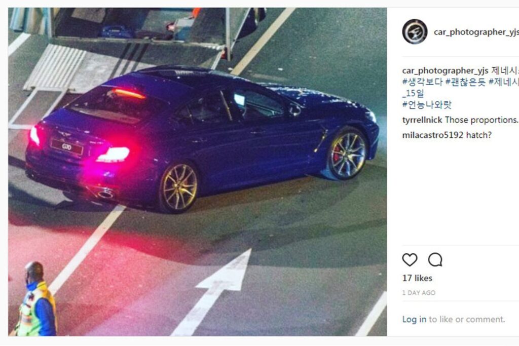 Sprung! 2018 Genesis G70 spied sporting twin-turbo V6