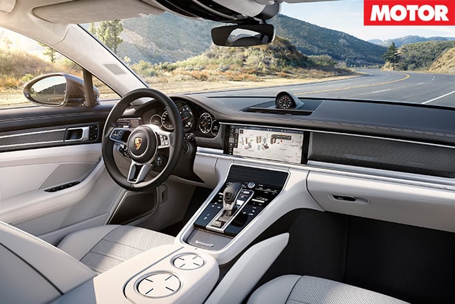 2017 Porsche Panamera interior