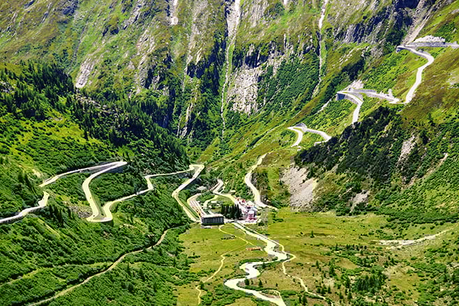 Furka Pass, Switzerland