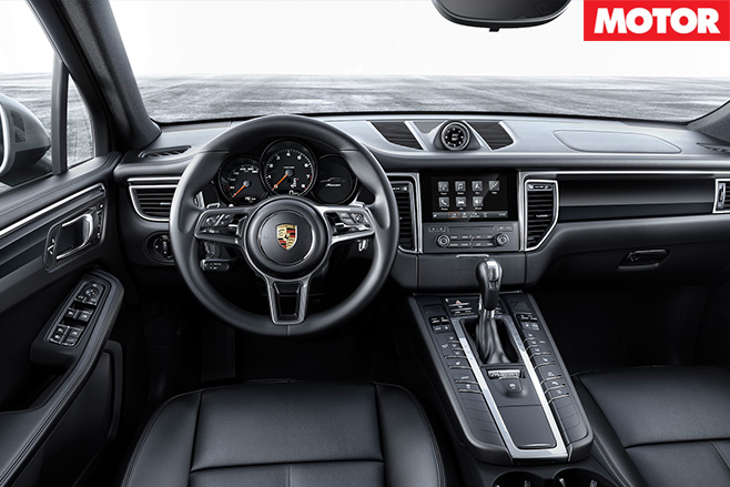 Four cylinder porsche macan interior