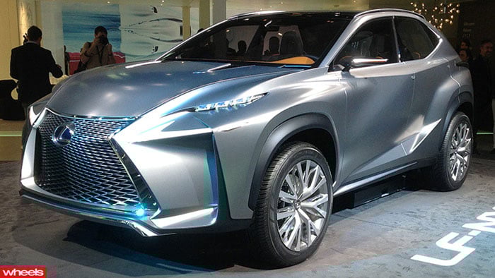 Lexus LF-NX Concept, Frankfurt Motor Show 2013, Wheels, Wheels magazine