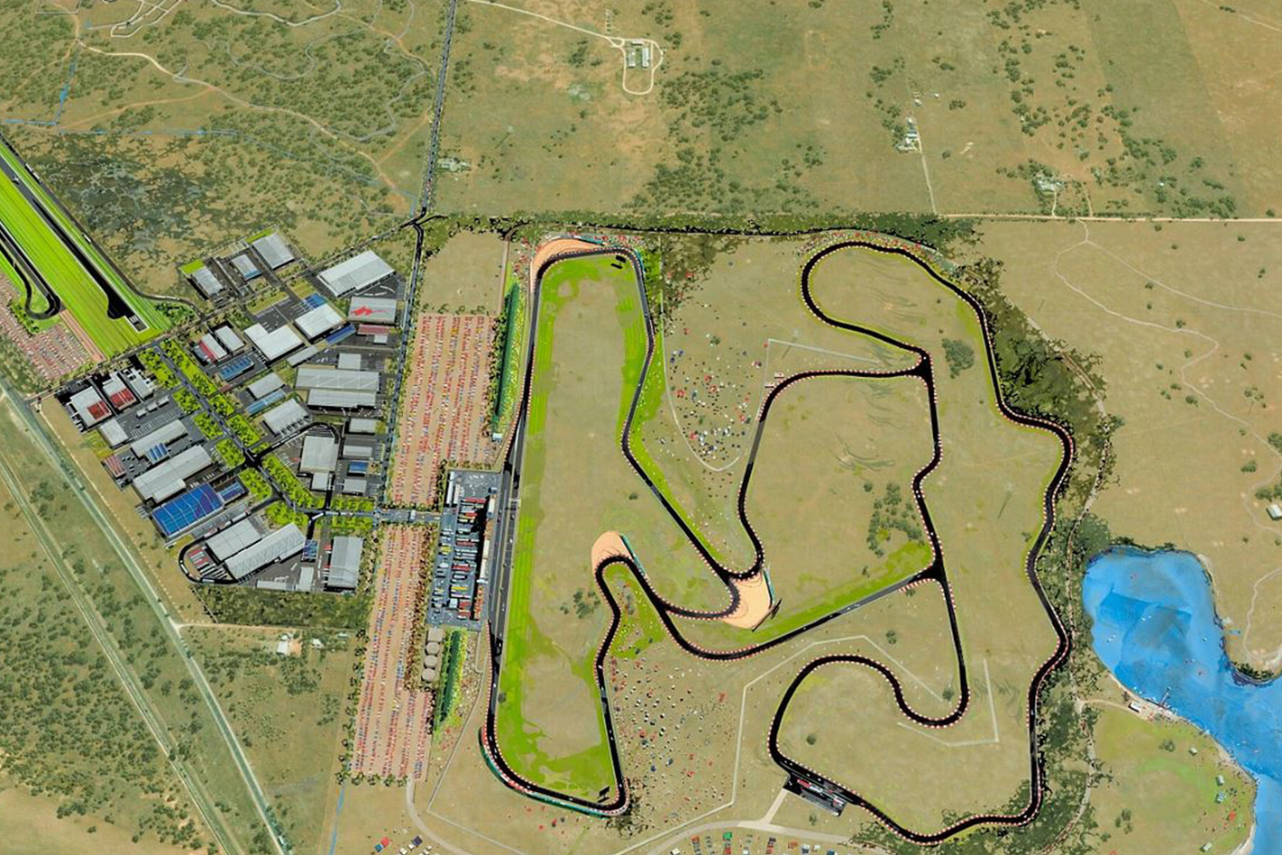 Tailem Bend Motorsport Park design