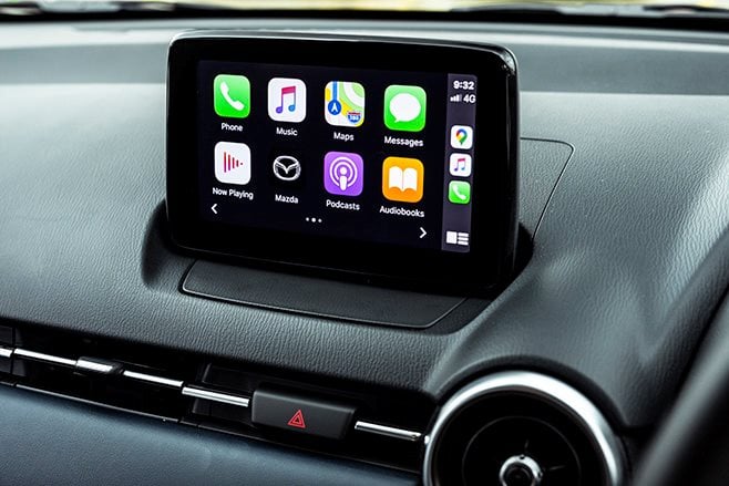 Mazda 2 infotainment