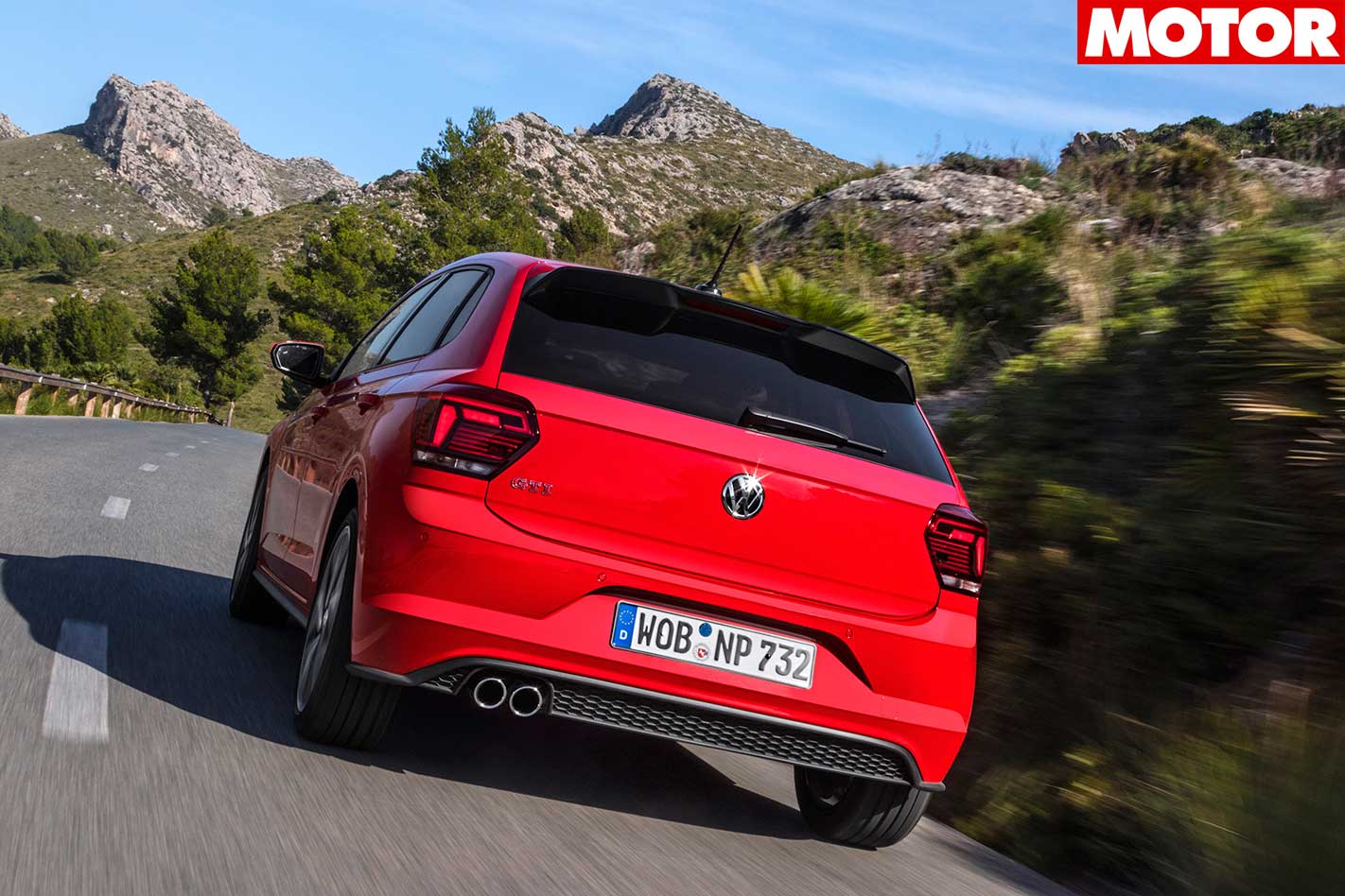 2018 Volkswagen Polo GTI Rear