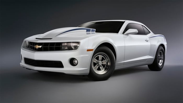 Chevrolet reveals COPO Camaro drag racer