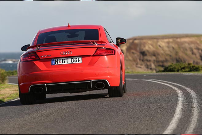 2017 Audi TT RS rear