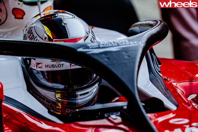 Test -montmelo -sebastian -vettel