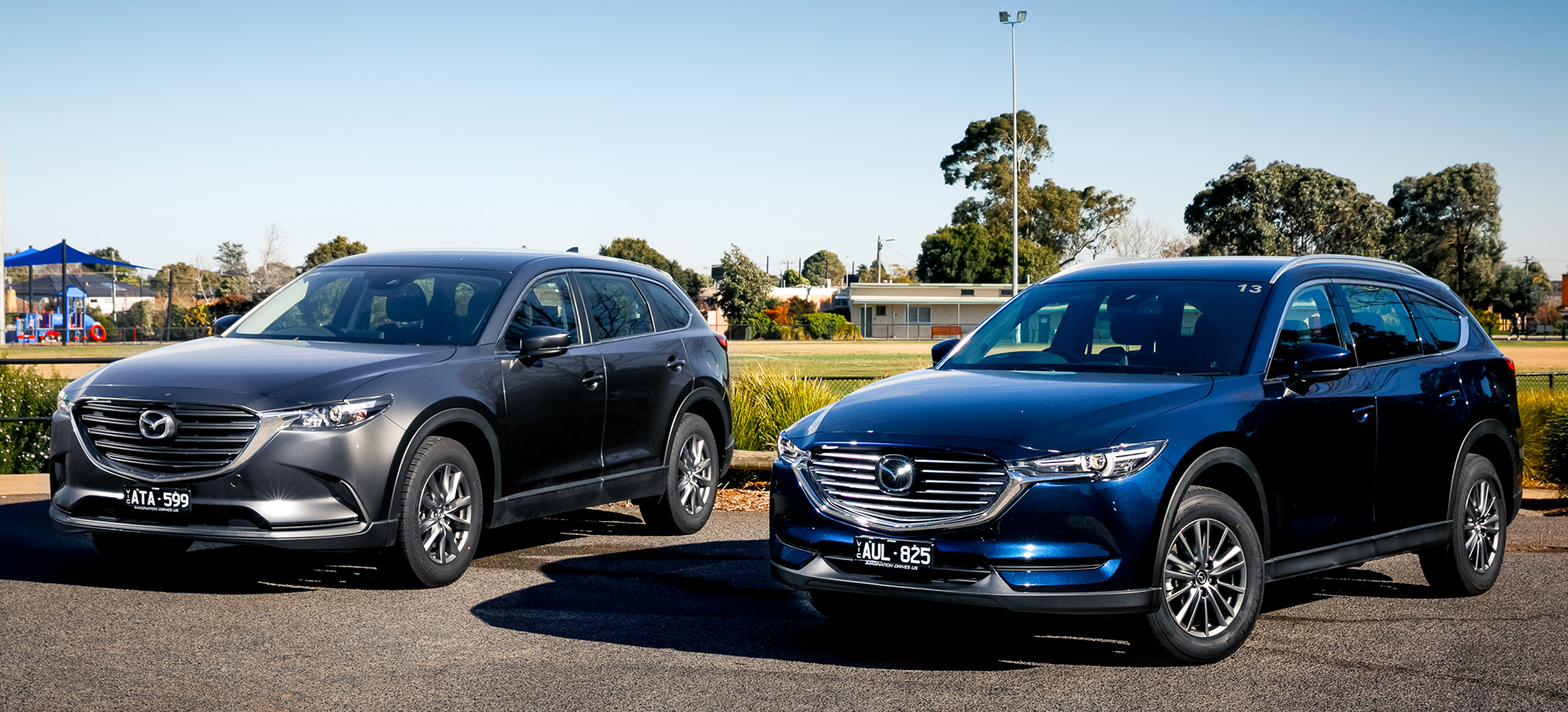 Mazda CX-9 and CX-8 comparison