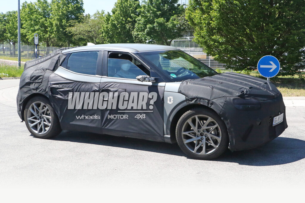 2022 Genesis GV60 spied testing