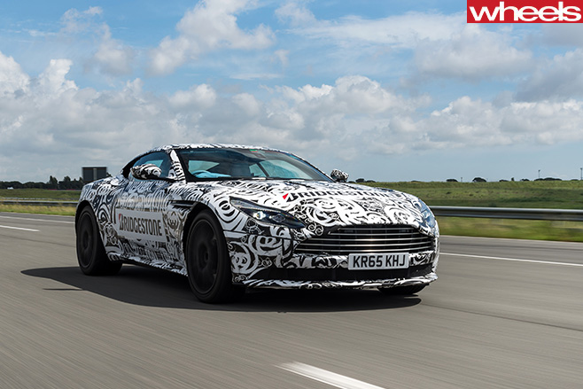 Aston -Martin -DB11-front -side -driving