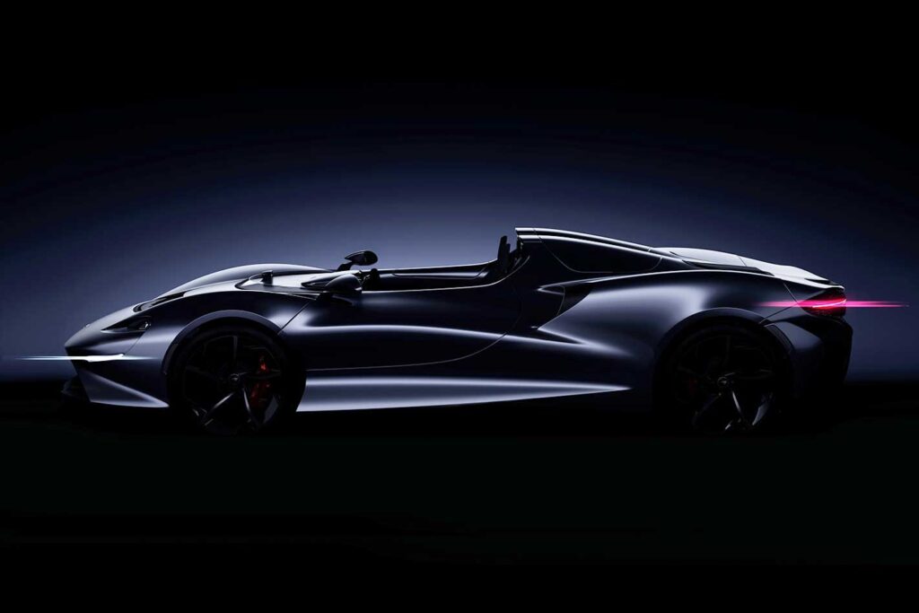 McLaren speedster teaser Pebble Beach