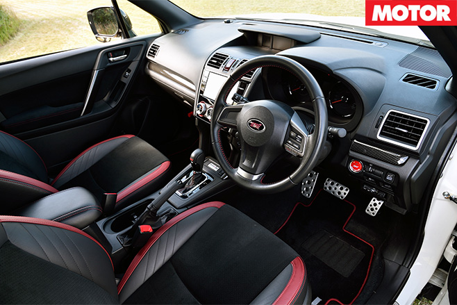 Subaru forester ts interior