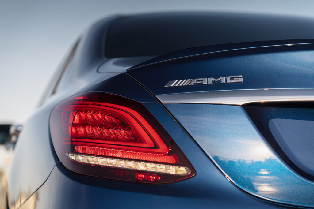 Mercedes AMG badge C63 S