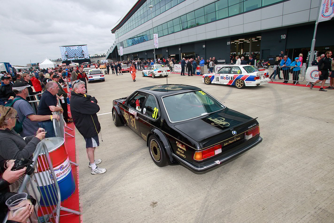 JPS BMW 635 CSi on display