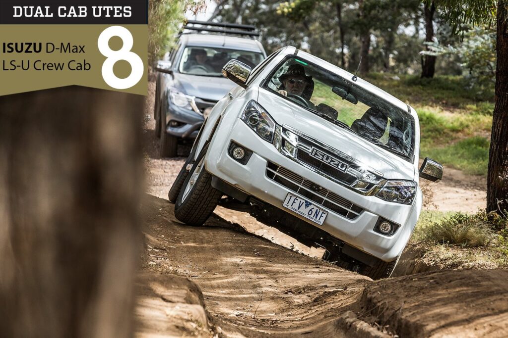 Dual Cab 4x4 ute comparison review Isuzu D-Max