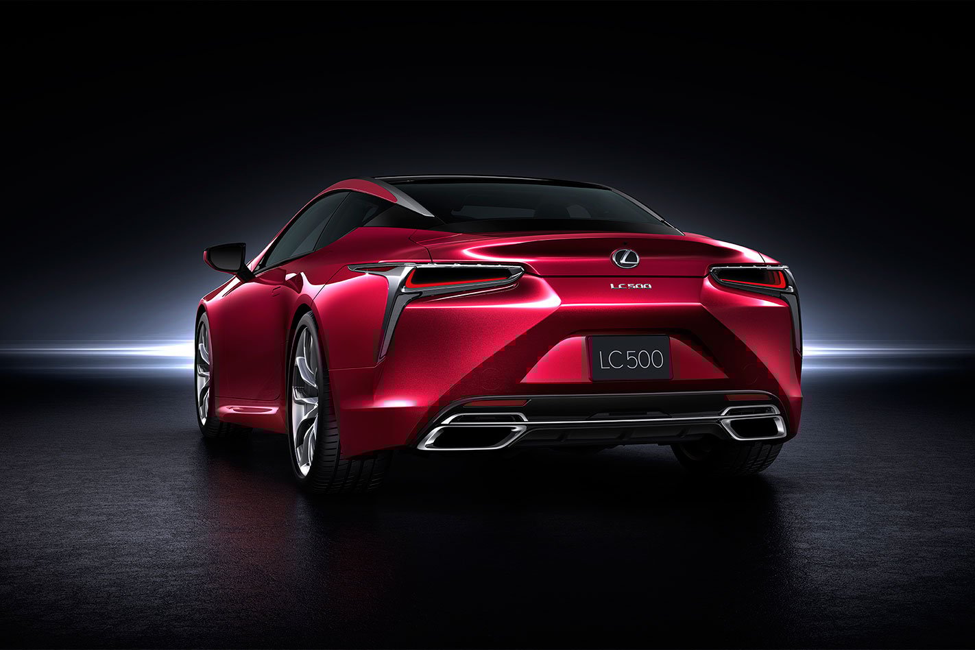 Lexus -LC-rear