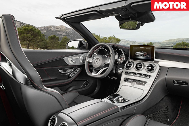 Mercedes-AMG C43 Cabriolet interior