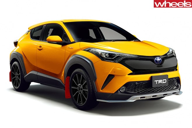 TRD-Toyota -CH-R-SUV-front -grille
