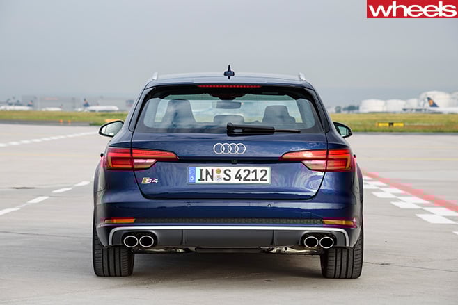 Audi -S4-wagon -rear