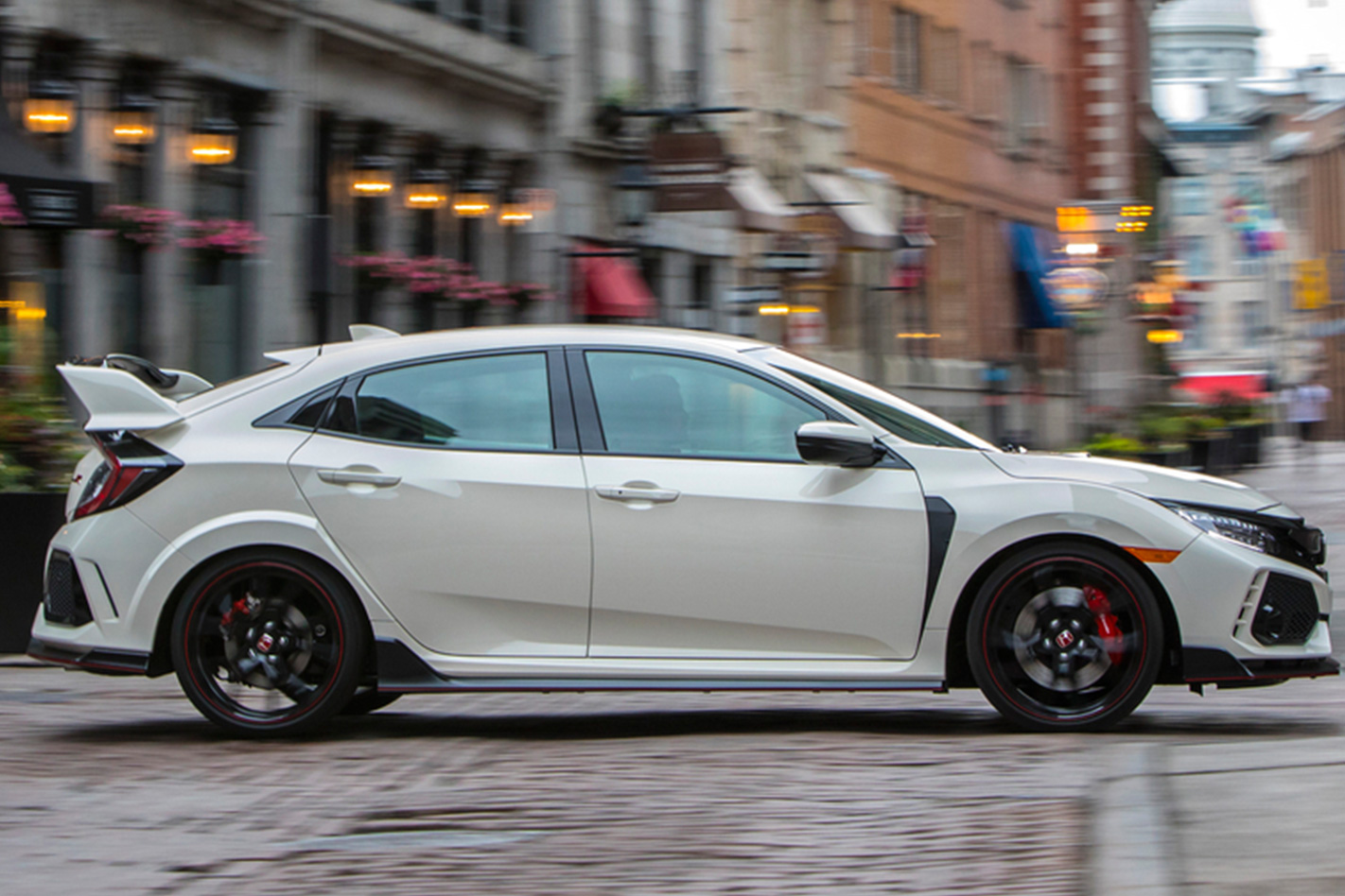 Honda Civic Type R side profile