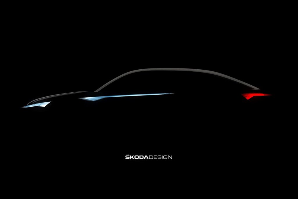 Skoda Vision E Concept teaser