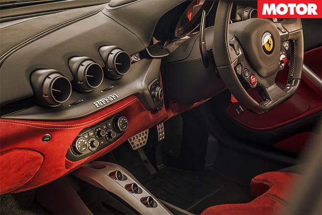 Ferrari F12 Berlinetta interior