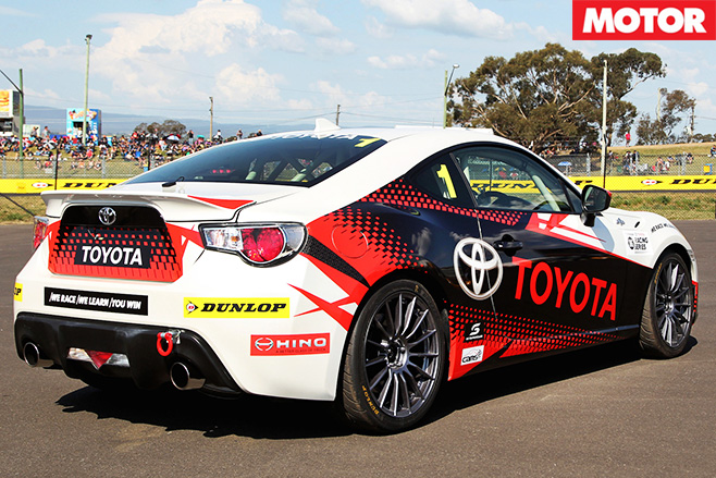 Toyota 86 heading to Bathurst in new racing series rear