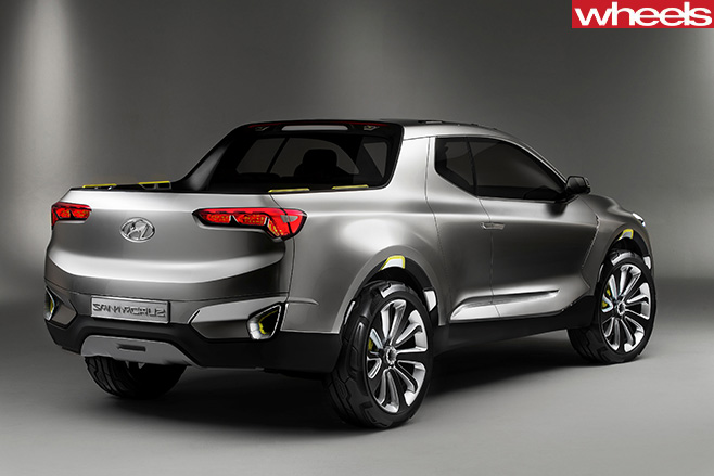 Hyundai -ute -side -rear