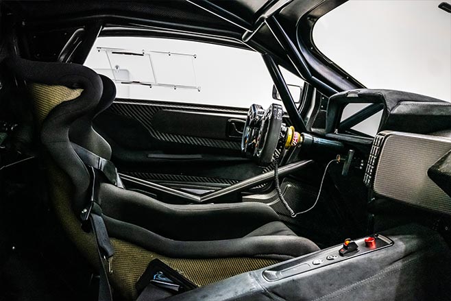 Brabham BT62 Competition interior