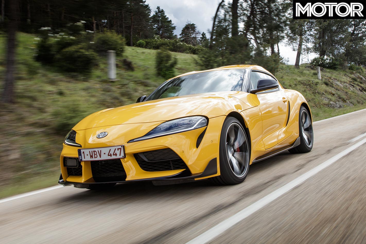 Toyota Supra GR drive