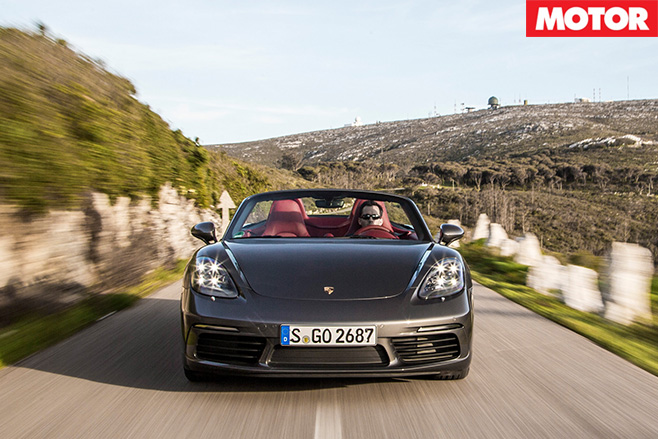 Porsche 718 Boxster front