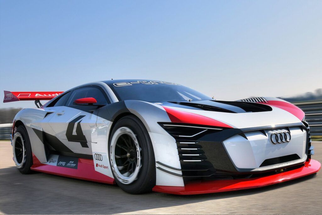 audi e tron gt concept close