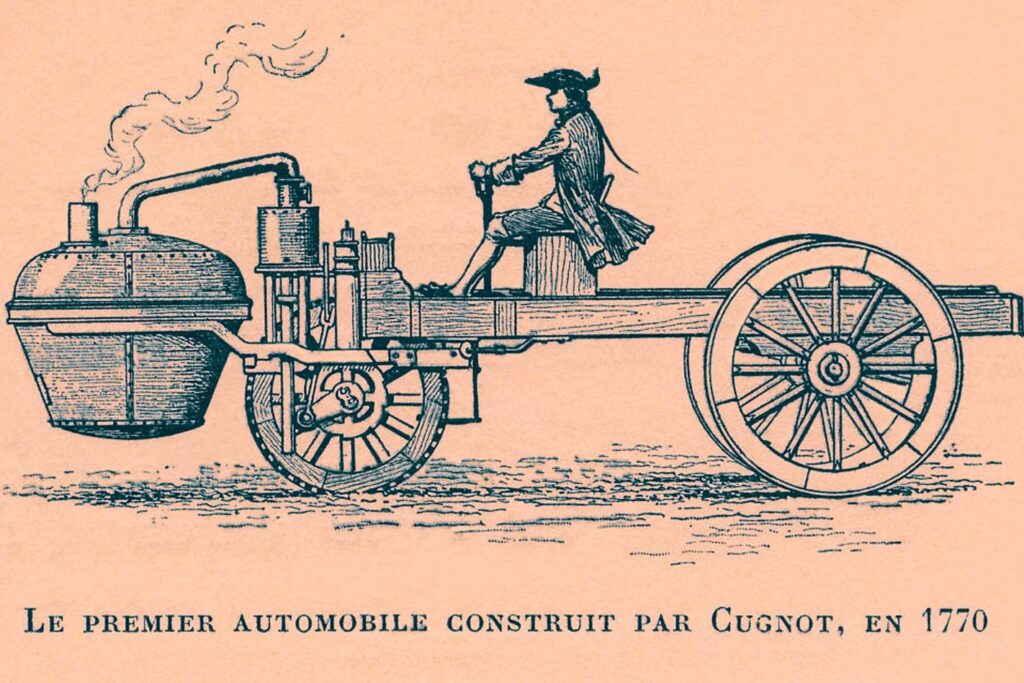 Nicholas Cugnot car