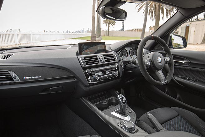 BMW M140i interior
