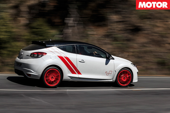 Renault megane driving