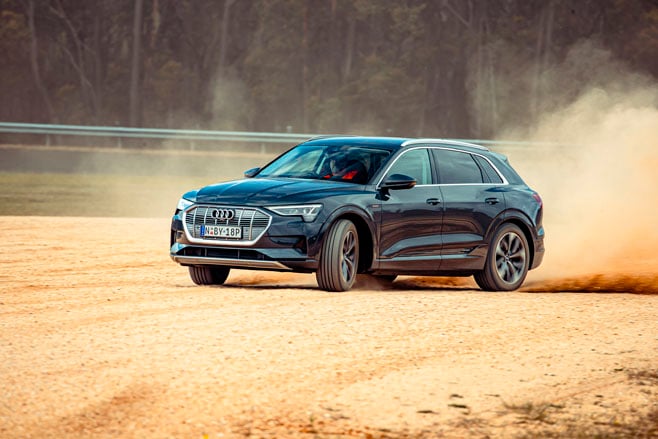 Audi e-tron at Car of the Year 2021