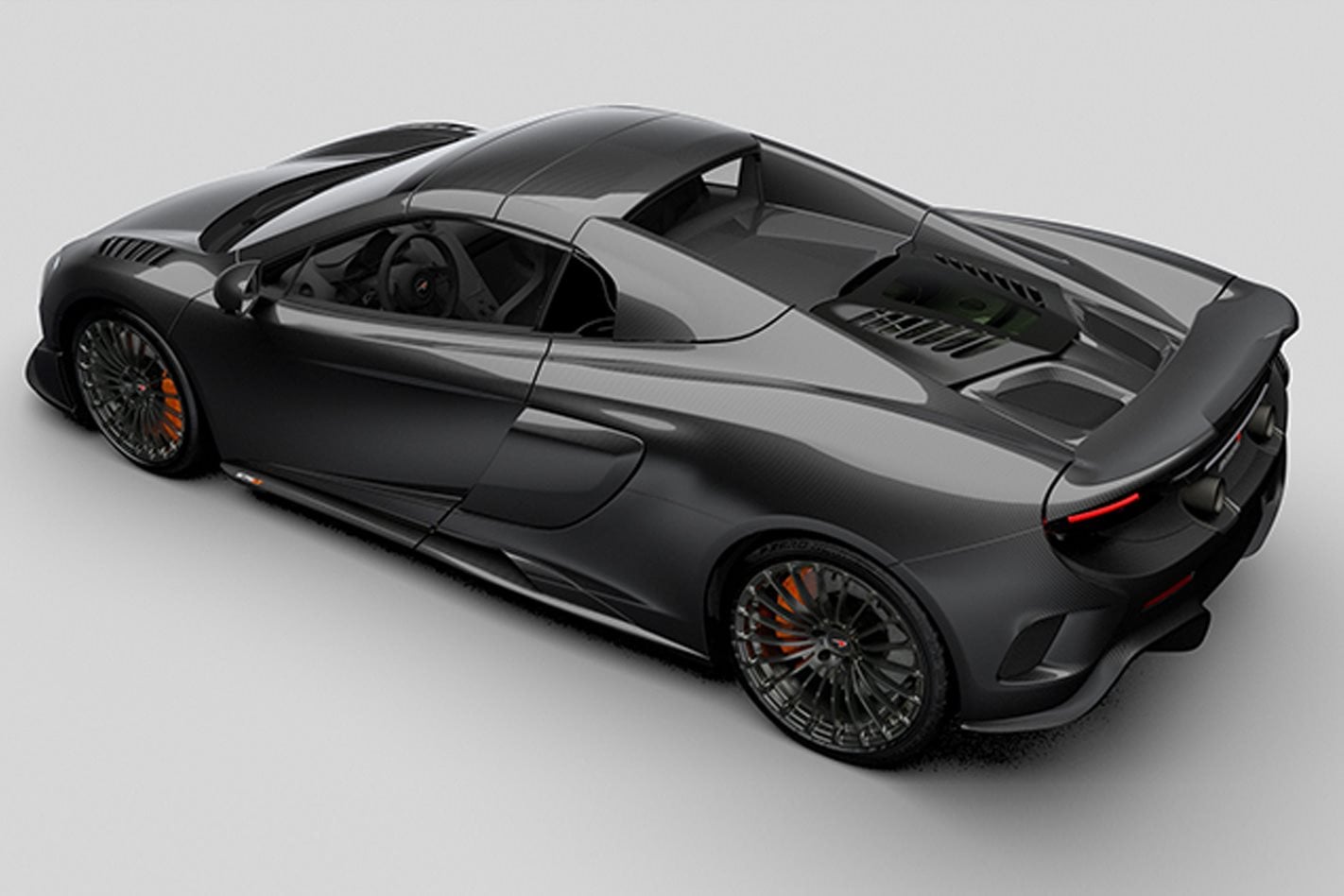 McLaren 675LT bears all in naked carbon-fibre