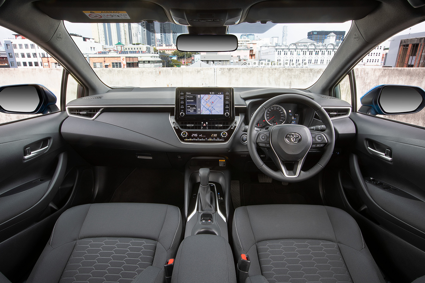 corolla interior