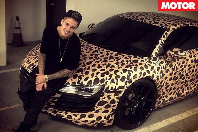 Justin bieber r8